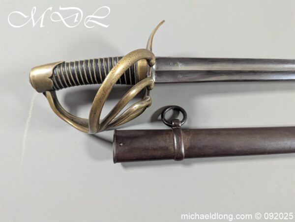 French AN XI Heavy Cavalry Cuirassiers Troopers Sword - Image 2