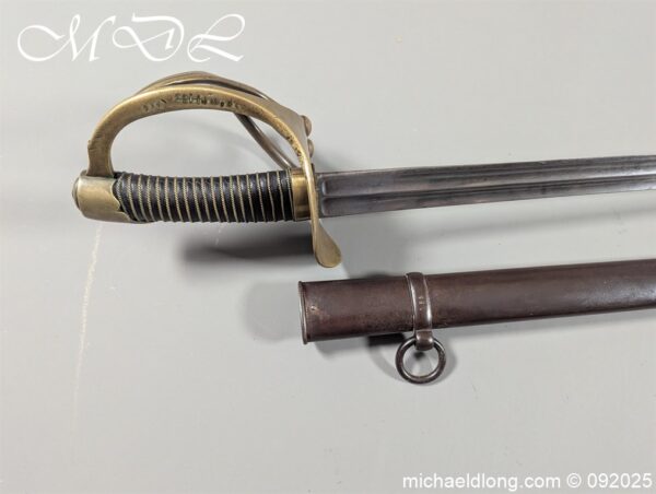 French AN XI Heavy Cavalry Cuirassiers Troopers Sword - Image 32