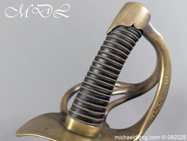 French AN XI Heavy Cavalry Cuirassiers Troopers Sword - Image 9