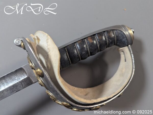 Victorian 1st Lifeguards Officer's Sword 1834 - Image 7