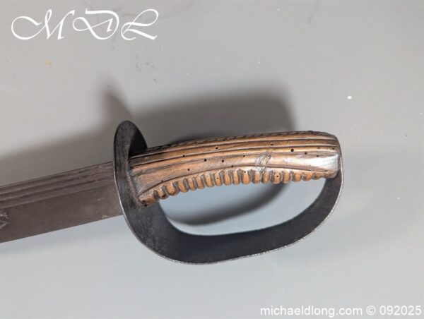 Victorian Naval Cutlass c 1800 - Image 18