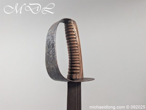 Victorian Naval Cutlass c 1800 - Image 3