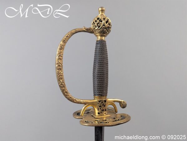 English Small Sword C 1770