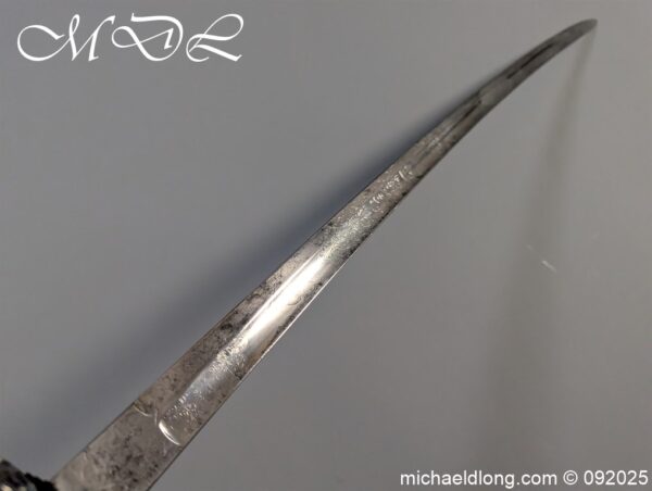 Victorian 3rd Dragoon Guards Heavy Cavalry Presentation Sword - Image 21