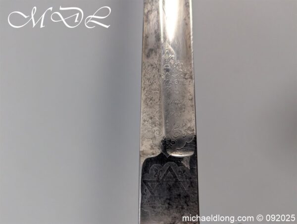 Victorian 3rd Dragoon Guards Heavy Cavalry Presentation Sword - Image 19
