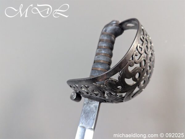 Victorian 3rd Dragoon Guards Heavy Cavalry Presentation Sword - Image 9
