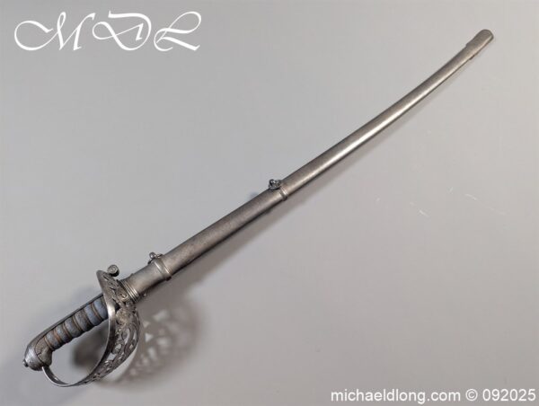 Victorian 3rd Dragoon Guards Heavy Cavalry Presentation Sword
