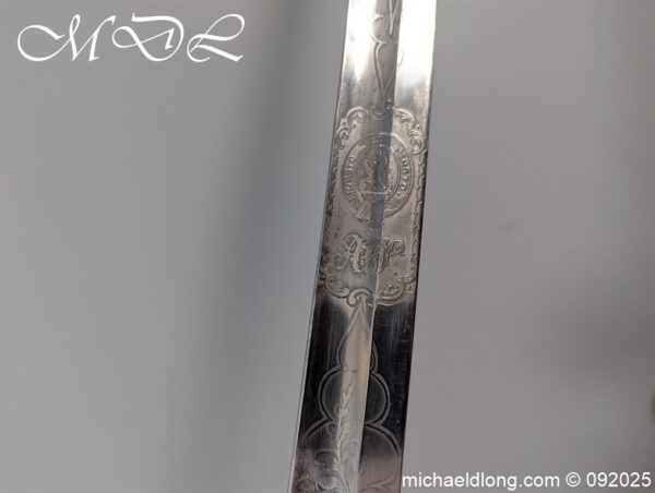 Victorian Queen Westminster Rifles Officers Sword - Image 25