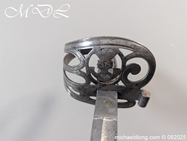 Victorian Queen Westminster Rifles Officers Sword - Image 11
