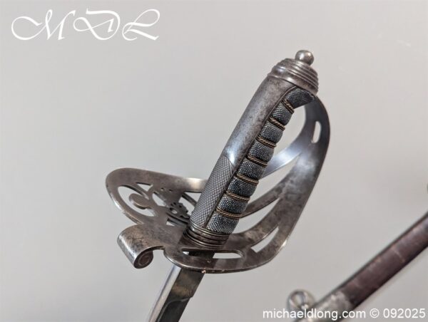 Victorian Queen Westminster Rifles Officers Sword - Image 8
