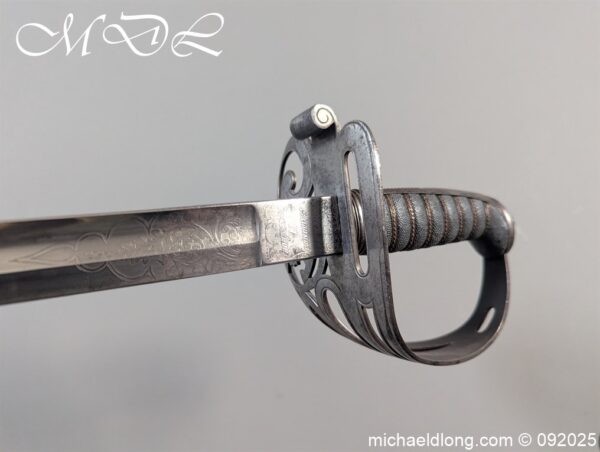 Victorian Queen Westminster Rifles Officers Sword - Image 4