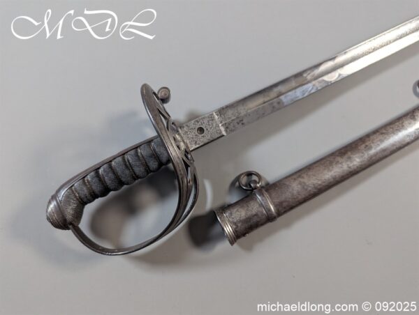 British St Georges Rifles Officers Sword - Image 2