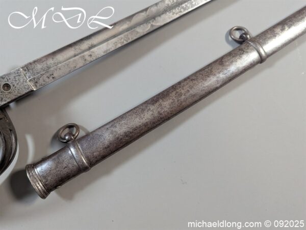 British St Georges Rifles Officers Sword - Image 28