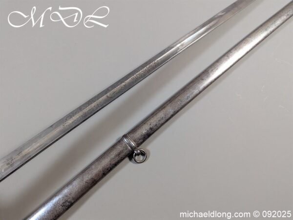 British St Georges Rifles Officers Sword - Image 25