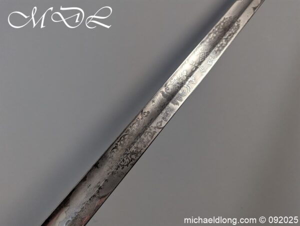 British St Georges Rifles Officers Sword - Image 16
