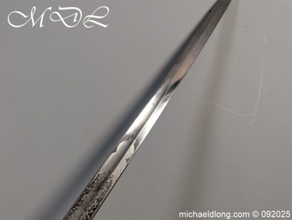 British St Georges Rifles Officers Sword - Image 15