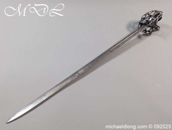 Scottish Horsemans Basket Hilted Broadsword