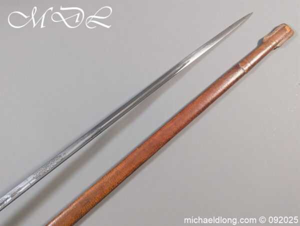 British 1912 Presentation Officers Sword - Regt Segt Major G Hudgell DSO - DCM - Image 32