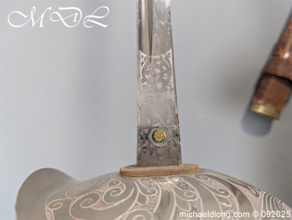 British 1912 Presentation Officers Sword - Regt Segt Major G Hudgell DSO - DCM - Image 30