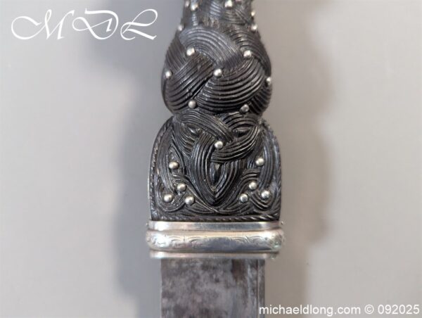 Edwardian Silver Mounted Dress Dirk - Image 19
