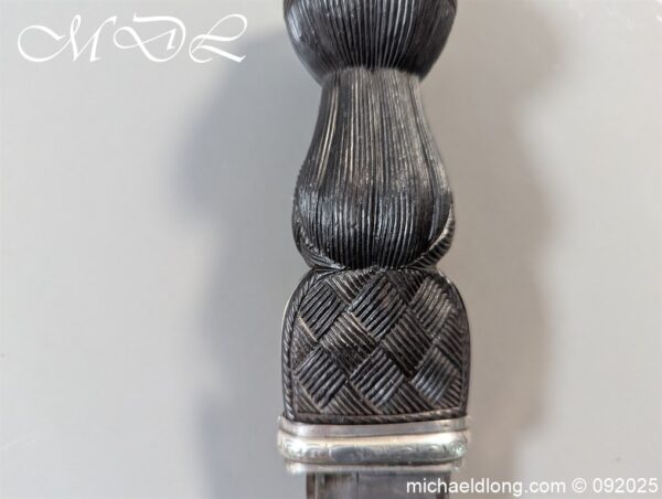 Edwardian Silver Mounted Dress Dirk - Image 16