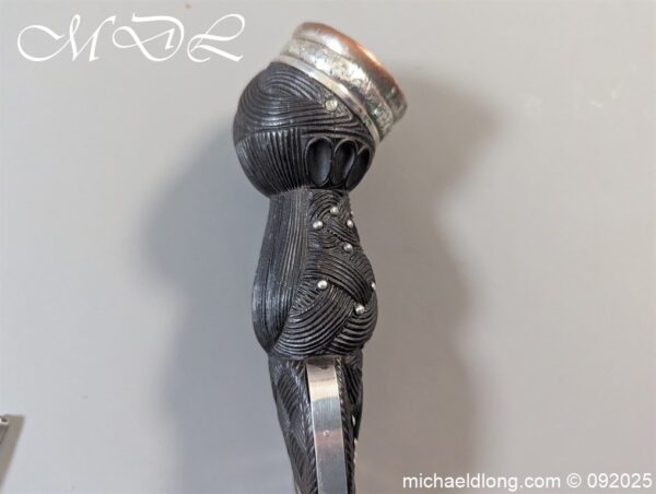 Edwardian Silver Mounted Dress Dirk - Image 14