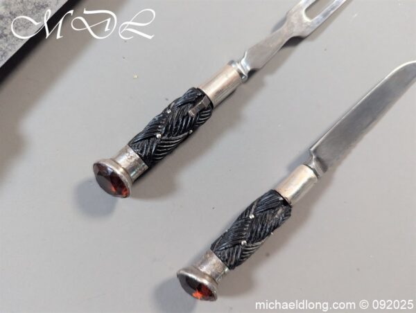 Edwardian Silver Mounted Dress Dirk - Image 11