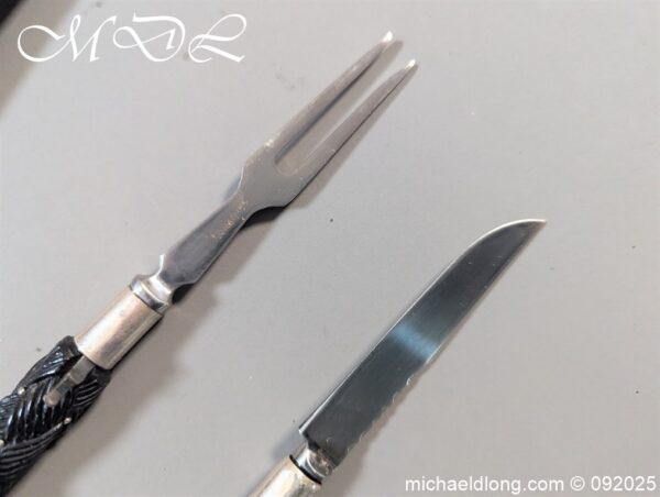 Edwardian Silver Mounted Dress Dirk - Image 10