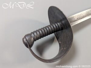 Alternative view of British Royal Naval 1875 Pattern Cutlass