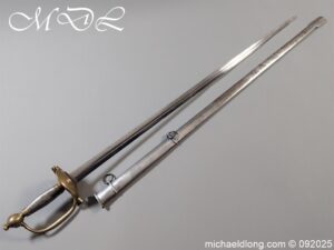 British Heavy Cavalry Officers Dress Sword 1796