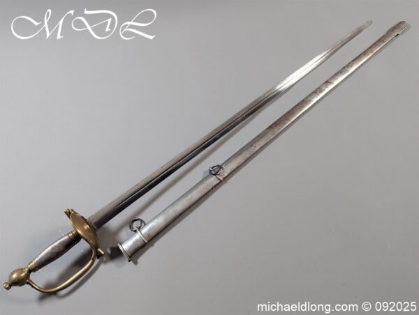British Heavy Cavalry Officers Dress Sword 1796