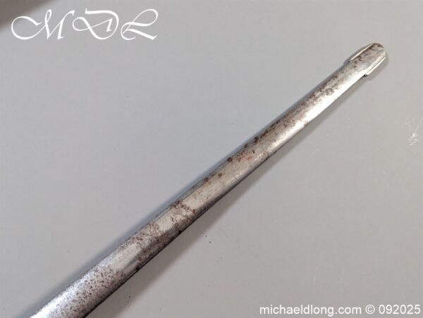 British Heavy Cavalry Officers Dress Sword 1796 - Image 19