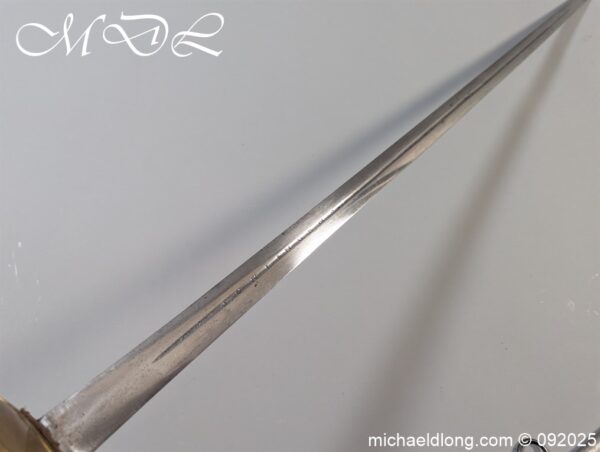 British Heavy Cavalry Officers Dress Sword 1796 - Image 18