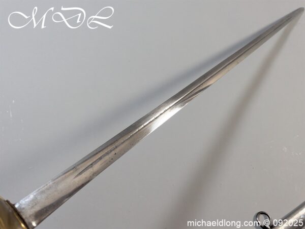 British Heavy Cavalry Officers Dress Sword 1796 - Image 15
