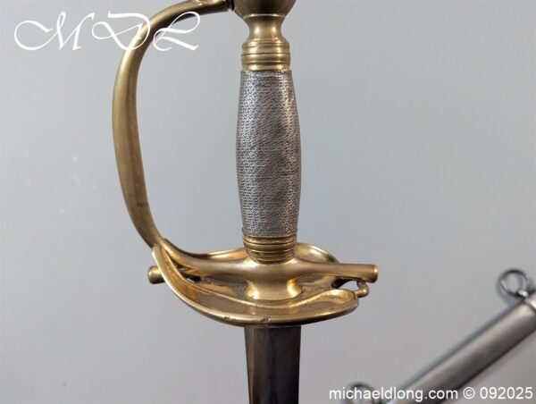 British Heavy Cavalry Officers Dress Sword 1796 - Image 10