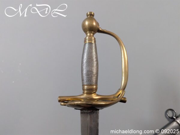 British Heavy Cavalry Officers Dress Sword 1796 - Image 6