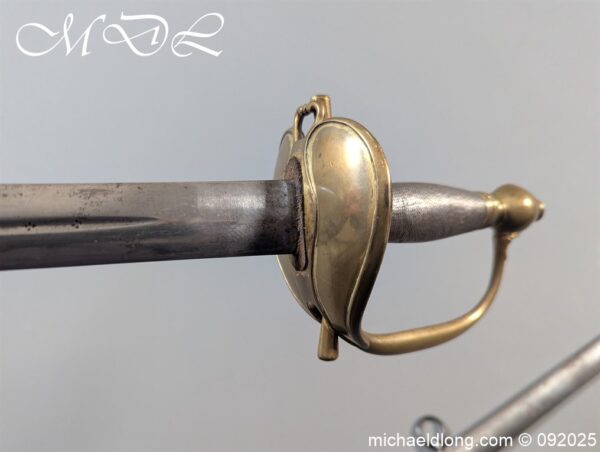 British Heavy Cavalry Officers Dress Sword 1796 - Image 4