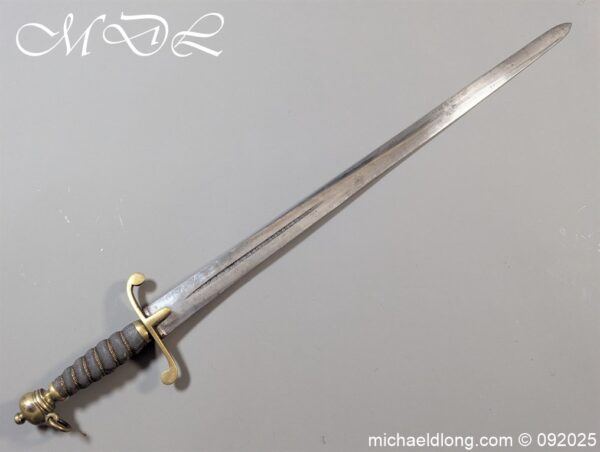 English Georgian Military Sword J J Runkel