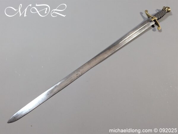 English Georgian Military Sword J J Runkel