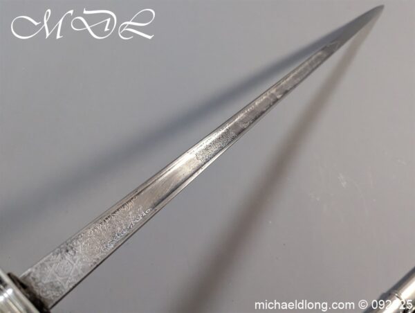 British 6th Gurkha Rifles Officers Sword ER 2 by Wilkinson - Image 15