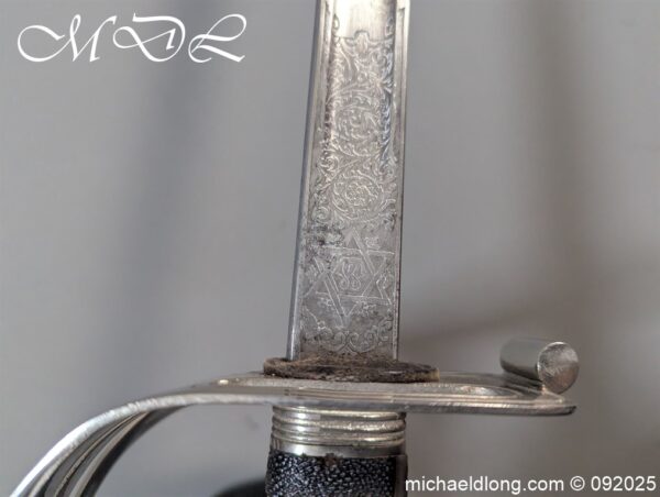British 6th Gurkha Rifles Officers Sword ER 2 by Wilkinson - Image 14