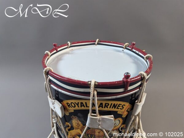 Royal Marines ER 2 Parade Drum - Image 2