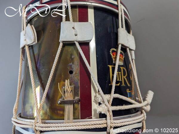 Royal Marines ER 2 Parade Drum - Image 5