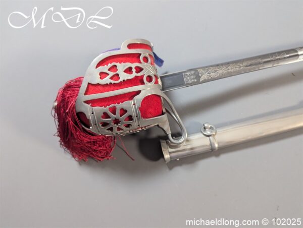 Scottish ER 2 Seaforth Highlanders Officers Sword - Image 2