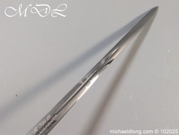 Scottish ER 2 Seaforth Highlanders Officers Sword - Image 18