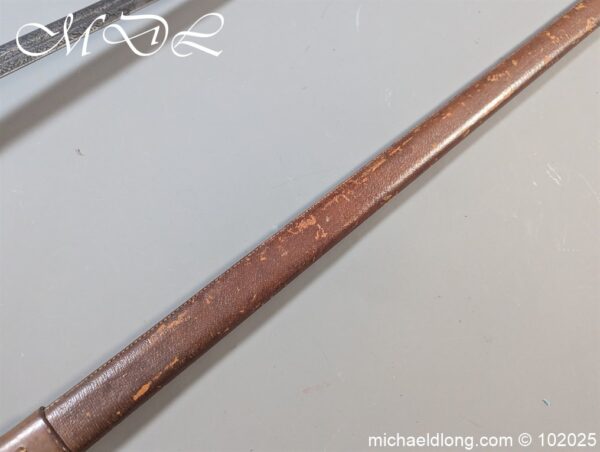 Kings Own Scottish Borderers Officers Sword - Image 23