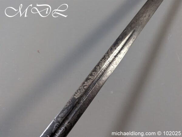 Kings Own Scottish Borderers Officers Sword - Image 19