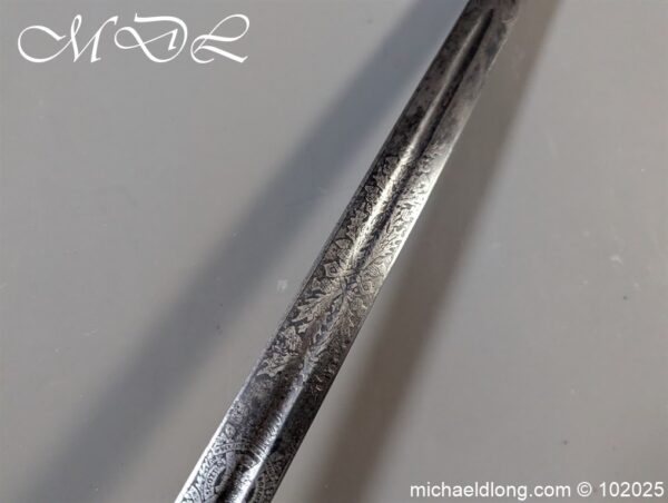 Kings Own Scottish Borderers Officers Sword - Image 15