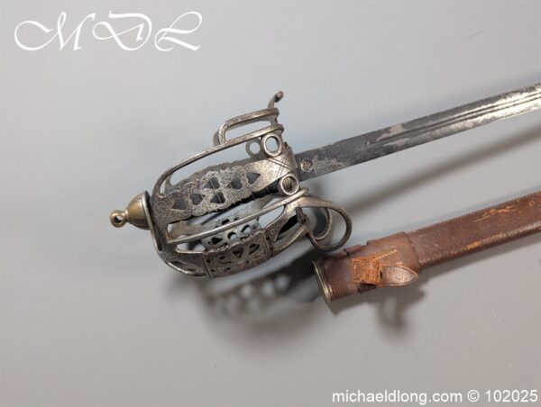 Kings Own Scottish Borderers Officers Sword - Image 27