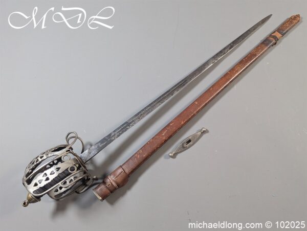 Kings Own Scottish Borderers Officers Sword - Image 30